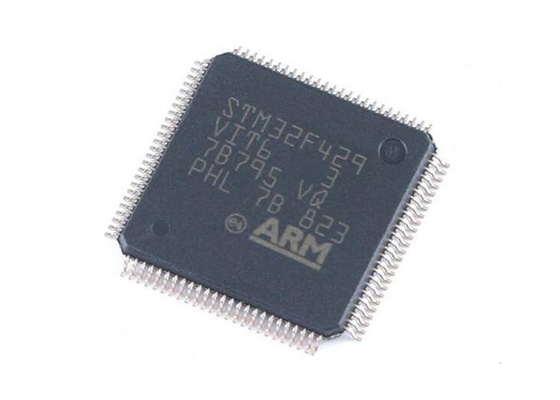 Solo microcontrolador integrado STM32F429VIT6 IC 100LQFP de la base de IC 32Bit
