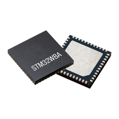 Paquete inalámbrico de los ICs BT V5.3 48-UFQFN del transmisor-receptor de STM32WBA52CGU6 MCU 2.4GHz RF
