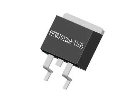 El automóvil de los diodos FFSB10120A-F085 salta diodos TO-263-3 de los rectificadores de 1200V 21A los solos