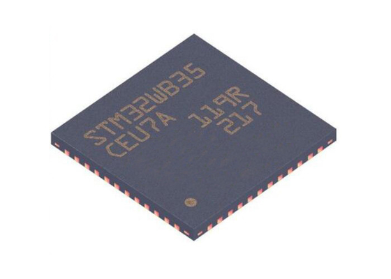 Chip CI de los ICs 48UFQFN Dual Core del transmisor-receptor del microcontrolador MCU STM32WB35CEU7A RF