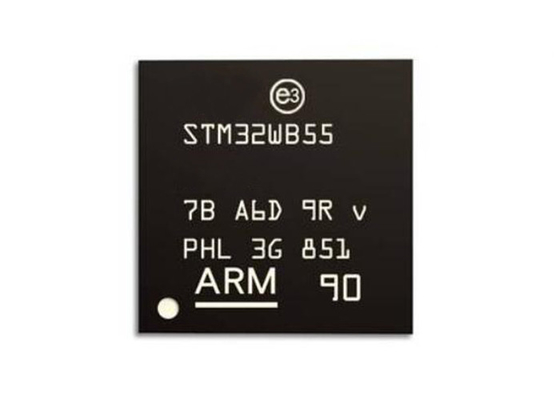 Microcontrolador MCU 68VFQFN MCU inalámbrico Multiprotocol del chip CI STM32WB55RCV6