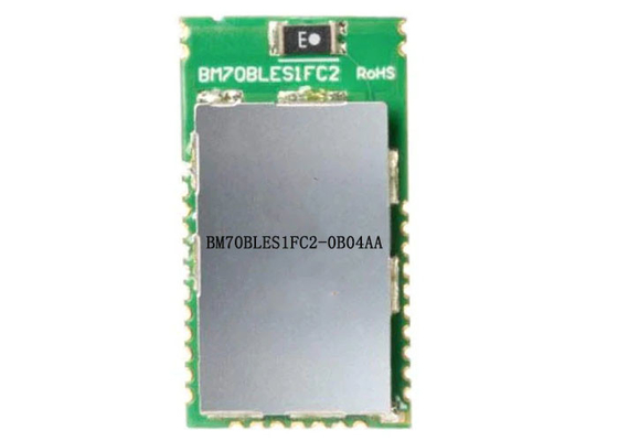 Los módulos inalámbricos 2.4GHz del transmisor-receptor de BT IC BM70BLES1FC2-0B04AA RF integraron el microprocesador