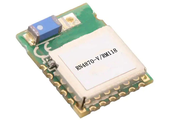 El módulo 2.4GHz del transmisor-receptor de BT 5,0 integró el módulo de RN4870-V/RM118 33-SMD