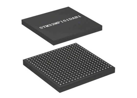 Soporte integrado de la superficie de la base 354-LFBGA de IC STM32MP151DAB1 1 de los microprocesadores