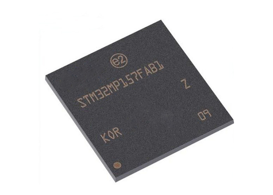 Microprocesador dual IC 354LFBGA 3D GPU de la corteza A7 del brazo del microcontrolador MCU STM32MP157FAB1