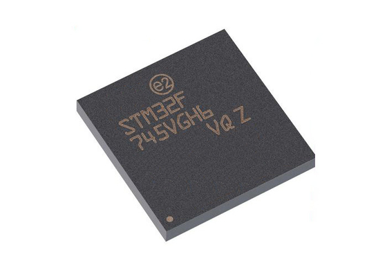 Microcontroladores de destello del soporte de la superficie del microcontrolador MCU STM32F745VGH6 1MB BGA