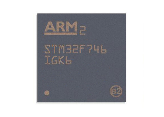 Los microcontroladores del microcontrolador MCU 201UFBGA 216MHz del alto rendimiento STM32F746IGK6 saltan