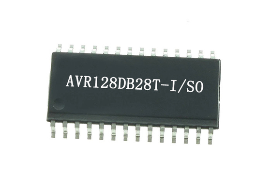 Paquete de 8 bits integrado de los microcontroladores AVR128DB28T-I/SO 24MHz 28-SOIC