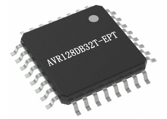 Microcontrolador MCU IC del alto rendimiento 24MHz AVR128DB32T-E/PT 128KB AVR