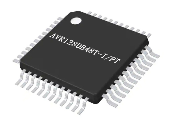Microcontrolador de fines generales MCU AVR128DB48T-I/PT 128KB 48-TQFP de destello