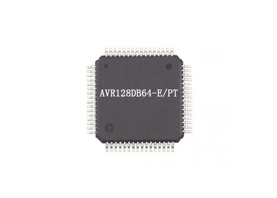Soporte de la superficie de IC del microcontrolador del microcontrolador MCU 24 megaciclo AVR128DB64-E/PT
