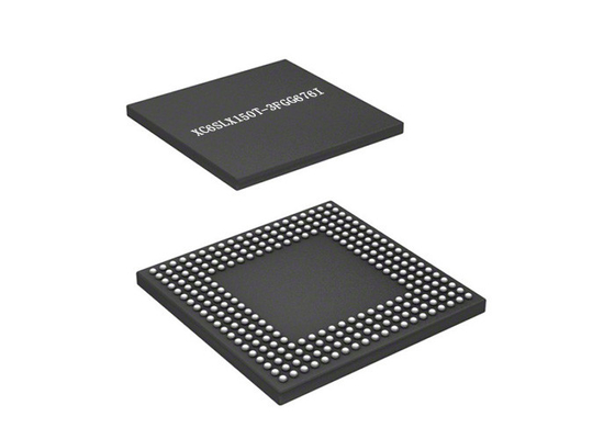 Arsenal de puerta programable de la lógica del campo programable de IC XC6SLX150T-3FGG676I
