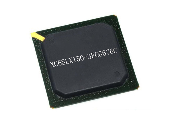 Arsenal de puerta programable 6 LX del circuito integrado del campo espartano del microprocesador XC6SLX150-3FGG676C