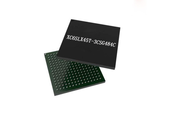 Rendimiento programable 484-FBGA del arsenal de puerta del campo alto XC6SLX45T-3CSG484C
