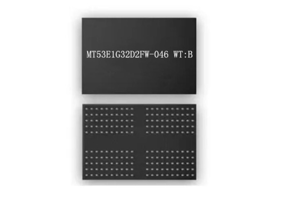 PESO de IC MT53E1G32D2FW-046 de la memoria 32Gbit: Chip CI del microprocesador 200TFBGA del circuito integrado de B