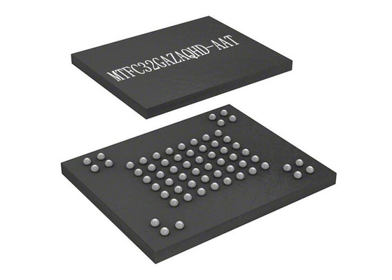 microprocesador DE DESTELLO del circuito integrado de 200MHz MTFC32GAZAQHD-AAT NAND Memory Chip 153VFBGA