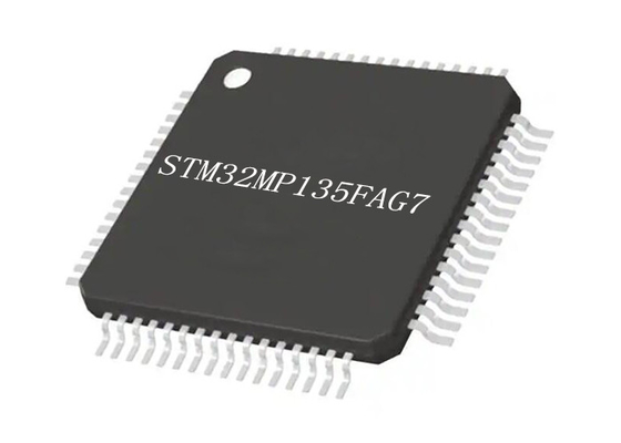 Paquete integrado del microcontrolador MCU QFP de IC STM32MP135FAG7 de los microprocesadores