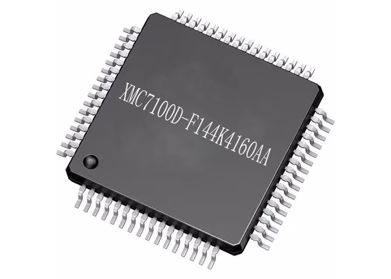 144-TEQFP soporte superficial de IC del microcontrolador DE DESTELLO del BRAZO del paquete XMC7100D-F144K4160AA