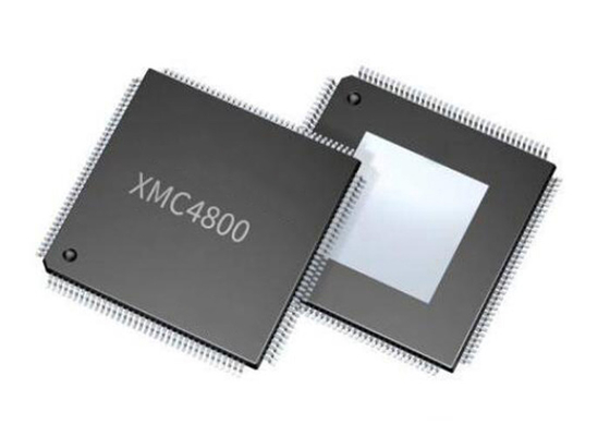 Los microcontroladores del ARM Cortex M4 del microcontrolador MCU XMC4800-F100F1024 AA saltan 100LQFP