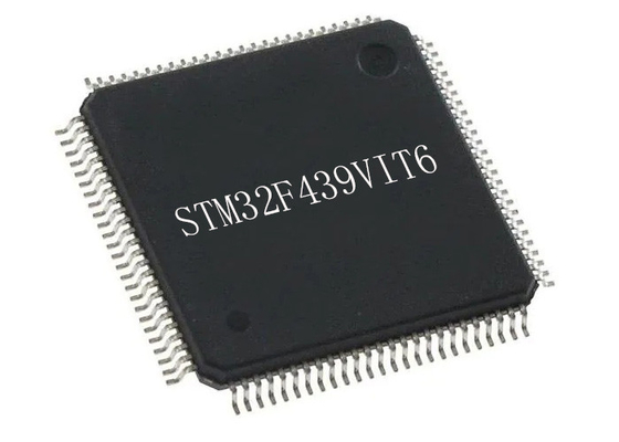 paquete del microcontrolador MCU STM32F439VIT6 100-LQFP del Solo-corazón de 180MHz 2MB