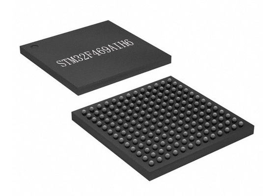 Microcontrolador IC 169-UFBGA del BRAZO Cortex-M4 STM32F469AIH6 del Ultra-Bajo-poder