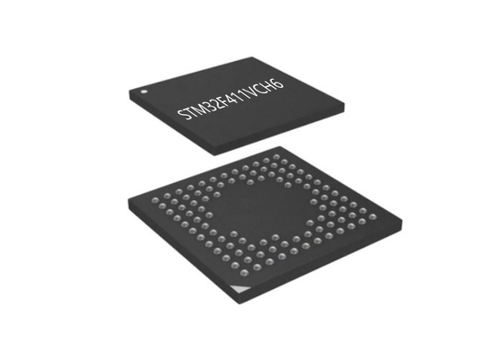 Base de 32 bits 100-UFBGA del brazo Cortex-M4 del Solo-corazón del microcontrolador MCU STM32F411VCH6