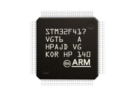 El microcontrolador MCU STM32F417VGT6 integró el chip CI de IC 100LQFP de los microcontroladores