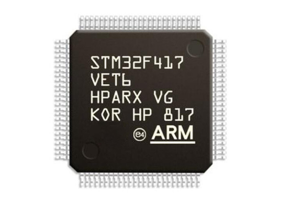 Solo flash del BRAZO Cortex-M4 512KB del microcontrolador MCU 100LQFP de la base STM32F417VET6