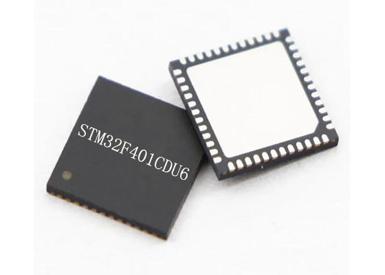 Alto solo microcontrolador MCU de la base 48UFQFN del rendimiento STM32F401CDU6 32Bit