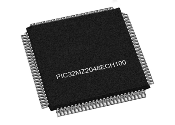 200MHz los microcontroladores del microcontrolador MCU PIC32MZ2048ECH100-I/PF 32Bit saltan 100TQFP