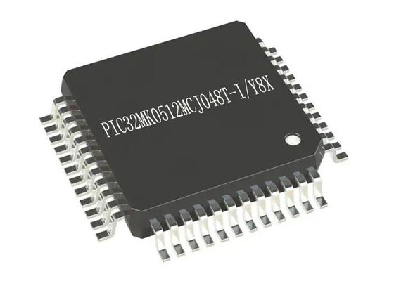 Microcontrolador de destello IC del microcontrolador MCU PIC32MK0512MCJ048T-I/Y8X 48TQFP 512KB
