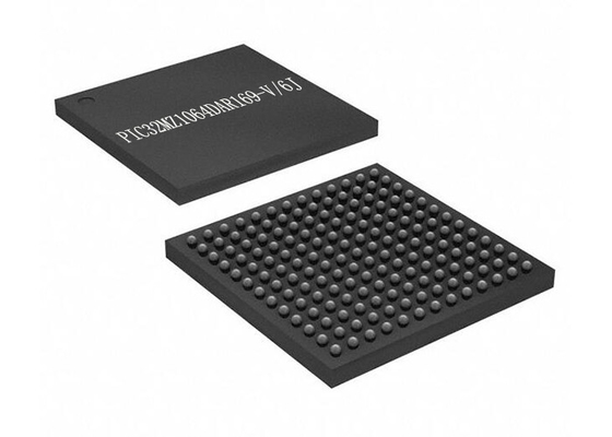 Solo microcontrolador IC del microcontrolador MCU 200MHz 32Bit de la base PIC32MZ1064DAR169-V/6J
