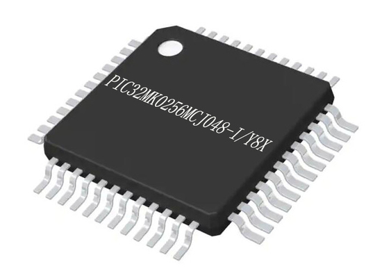 Microcontrolador de destello IC 48TQFP del microcontrolador MCU PIC32MK0256MCJ048-I/Y8X 256KB