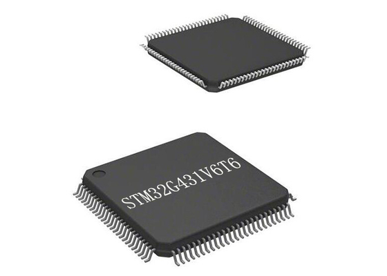170MHz base de IC 100LQFP de los microcontroladores del microcontrolador MCU STM32G431V6T6 sola