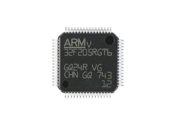 Paquete de 32 bits del Solo-corazón 120MHz 64-LQFP del microcontrolador MCU STM32F205RGT6
