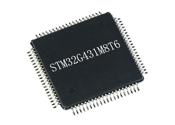 Rendimiento de IC 80LQFP del microcontrolador del microcontrolador MCU STM32G431M8T6 32Bit alto