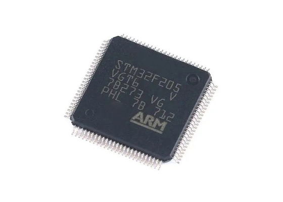 STM32F205VGT6 microcontrolador de 32 bits IC del soporte de la superficie del Solo-corazón 100-LQFP