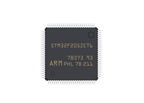 Microcontroladores superficiales del Solo-corazón del soporte del microcontrolador MCU STM32F205ZET6