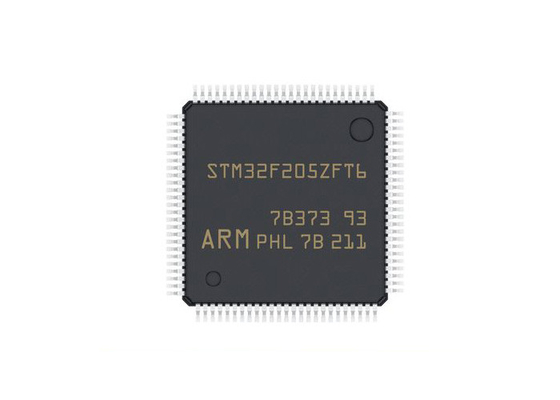 Solo-corazón de 32 bits 144-LQFP de IC del microcontrolador del ARM Cortex STM32F205ZFT6