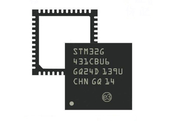 Los microcontroladores saltan el chip CI de destello del microcontrolador MCU 170MHz de STM32G431CBU6 128KB