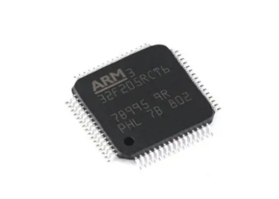 Los ICs saltan los microcontroladores del BRAZO STM32F205RCT6 - conectividad 256kB del M3 del ARM Cortex de MCU 32BIT