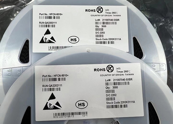 Filtro de cerámica 6SMD 50Ohm del alto paso del centro del microprocesador HFCN-6010+ del circuito integrado