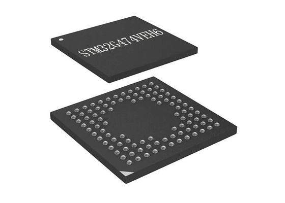Base MCU 170MHz del brazo Cortex-M4 100TFBGA 32Bit RISC del alto rendimiento STM32G474VEH6