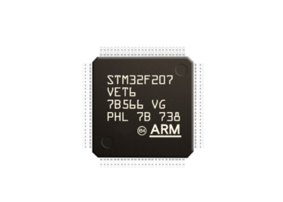 microcontroladores DE DESTELLO de 32 bits del BRAZO del Solo-corazón STM32F207VFT6 768KB - MCU