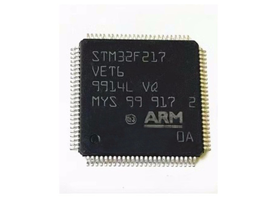 El FLASH de 32 bits STM32F217VET6 512KB 100-LQFP integró los microcontroladores IC