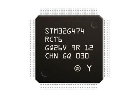 170MHz microcontrolador IC del BRAZO Cortex-M4F LQFP64 del microcontrolador MCU STM32G474RCT6