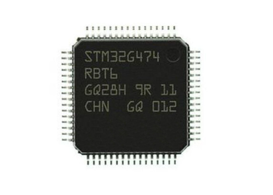 Base del microprocesador LQFP64 170MHz del microcontrolador del microcontrolador MCU STM32G474RBT6 sola