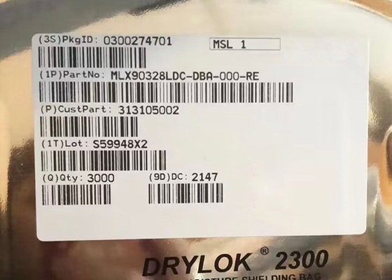 Interfaz del sensor IC de las señales encontradas del microprocesador MLX90328LDC-DBA-000-RE del circuito integrado