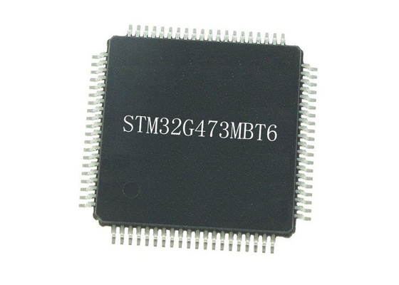 El BRAZO Cortex-M4 integró el paquete de IC STM32G473MBT6 80-LQFP de los microcontroladores