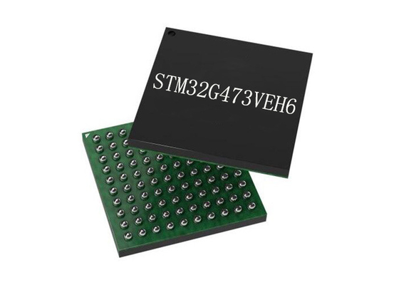 El microcontrolador MCU STM32G473VEH6 integró el chip CI de los microcontroladores 100TFBGA